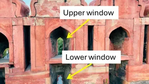 Delhi's polluted air is turning the historic Red Fort dark, research indicates